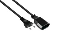 Good Connections Euro-Verlängerung  schwarz 0,5m