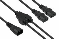 kabelmeister Y-Kaltgeräteverlängerung C14-...