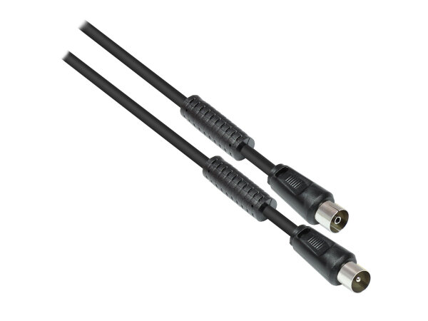 Good Connections TV Antennenkabel schwarz 1m