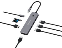 Verbatim USB-C Pro Multiport Hub 8 Port CMH-08