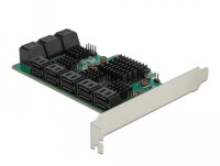 DELOCK 16 Port SATA PCI Express x4 Karte