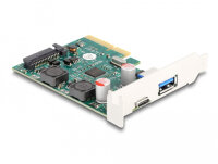 DELOCK PCI Express x4 Karte zu 1 x extern USB 10 Gbps Type-C