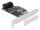 DELOCK 4 Port SATA und 1 Slot M.2 Key B PCI Express x4 Karte
