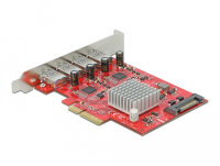 DELOCK PCI Express x4 Karte  4x extern SuperSpeed USB 10Gbps