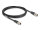 DELOCK M12 Kabel X-kodiert 8 Pin Stecker zu Stecker PVC 2 m