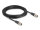 DELOCK M12 Kabel X-kodiert 8 Pin Stecker zu Stecker PVC 5 m