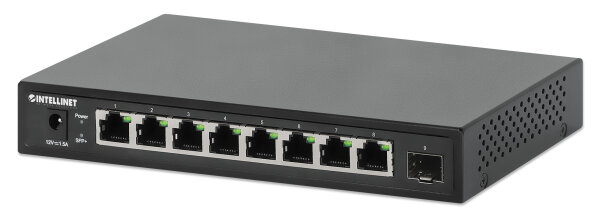 INTELLINET 8-Port 2,5G Switch 8xRJ45 1xSFP+