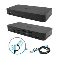 I-tec USB 3.0/USB-C Tripledock mit PD 100W  3x4K 60Hz