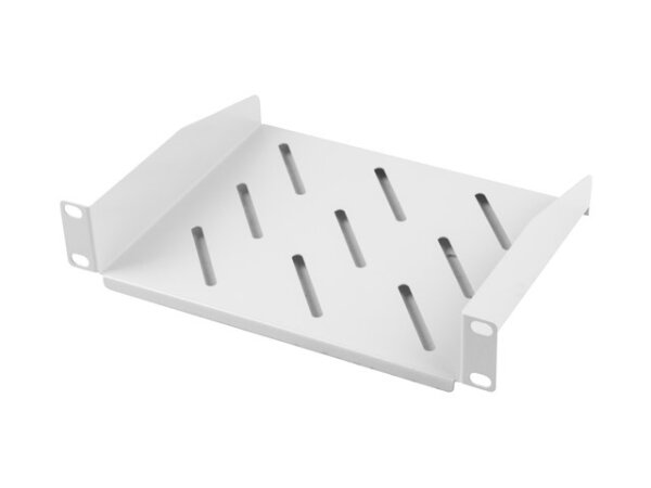 LANBERG 10" Fachboden 1U 254x180mm, max.20kg, grau