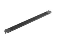LANBERG 19" Bürstenleiste 1U schwarz AK-1101-B