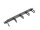 LANBERG 19" Kabelorganisation Typ B 1U schwarz