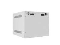 LANBERG 10"  4U 280x310 Wandgehäuse Glastür (FlatPack) gr