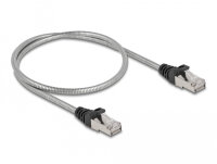 DELOCK RJ45 Kabel Cat.6A U/FTP mit Metallmantel 0,5 m