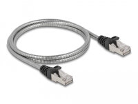 DELOCK RJ45 Kabel Cat.6A U/FTP mit Metallmantel 1 m