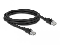 DELOCK NWK RJ45 Cat.6A F/UTP mit innerem Metallmantel 2 m
