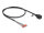 DELOCK Kabel RJ45 Buchse zu Aderendhülsen Cat.5e 50cm schw.