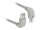 DELOCK Netzwerkkabel RJ45 Cat.6A S/FTP oben/unten gew. 1m