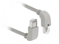 DELOCK Netzwerkkabel RJ45 Cat.5e SF/UTP oben/unten gew. 0,5m