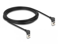 DELOCK RJ45 Netzwerkkabel Cat.6A S/FTP Slim 90° 3m...