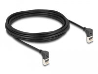 DELOCK RJ45 Netzwerkkabel Cat.6A S/FTP Slim 90° 5m...