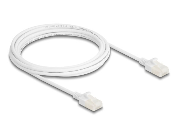 DELOCK RJ45 Netzwerkkabel Cat.6A Stec. zu Stecker U/UTP Slim