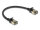 DELOCK RJ45 Netzwerkkabel Cat.8.1 F/FTP Slim Pro 0,25m schw.
