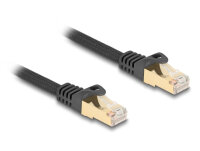 DELOCK RJ45 Netzwerkkabel Cat.6A S/FTP St. zu St. 2m schwarz