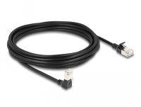 DELOCK RJ45 Netzwerkkabel Cat.6A S/FTP Slim 90°unten...