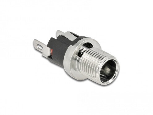 DELOCK Steckverb. DC 5,5x2,1x12,0mm Bu. zum Einbau Lötvers.