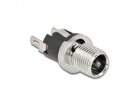 DELOCK Steckverb. DC 5,5x2,1x12,0mm Bu. zum Einbau...