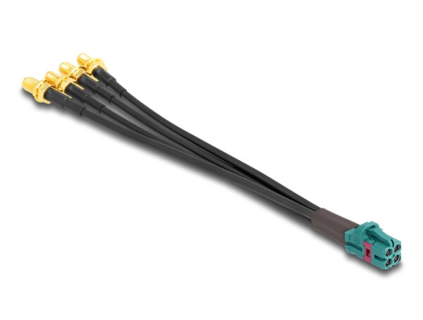 DELOCK Kabel mini FAKRA Z Buchse quad zu 4 x SMA Buchse TypA