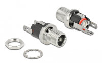 DELOCK Steckverb. DC 5,5x2,5x12,0mm Bu. zum Einbau...