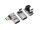 Equip Adapter USB-C->USB-C 180°          40Gbps PD 240W 3Stk