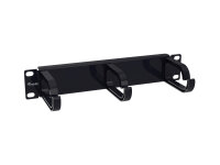 Equip 10" Kabelmanagement 3xPlastikringe         1U...