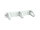 Equip 10" Kabelmanagement 3xPlastikringe         1U  RAL7035