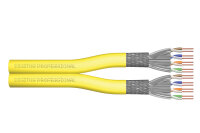 DIGITUS Verlegekabel Cat7a S/FTP dupl.B2ca 500m gelb...
