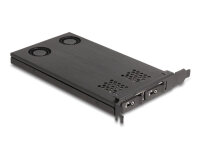 DELOCK PCI Express x16 Karte für 2x M.2 NVMe...