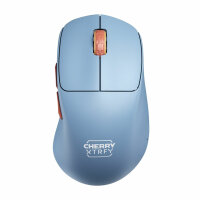 CHERRY XTRFY M64 Wireless Maus RGB blau
