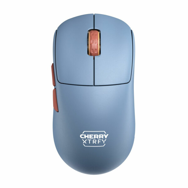 CHERRY XTRFY M68 Wireless Maus RGB blau