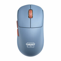 CHERRY XTRFY M68 Wireless Maus RGB blau