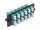 DELOCK LWL Adapter Panel LC Duplex OM4 12 Port aqua