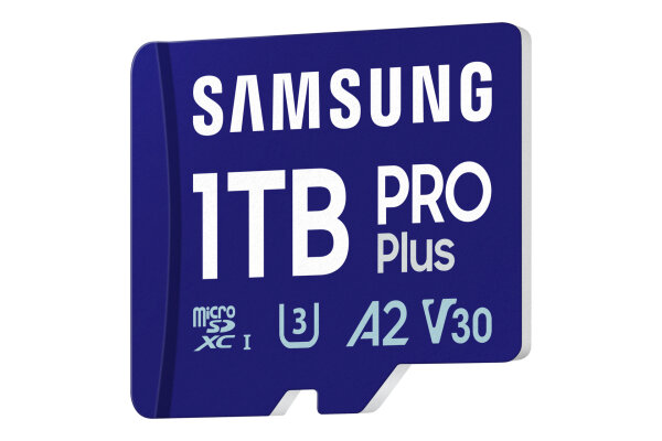 SD MicroSD Card   1TB Samsung SDXC PRO Plus (2023) Reader retail