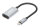 MANHATTAN USB-C auf HDMI-Adapter 4K 60Hz Alu Space grau