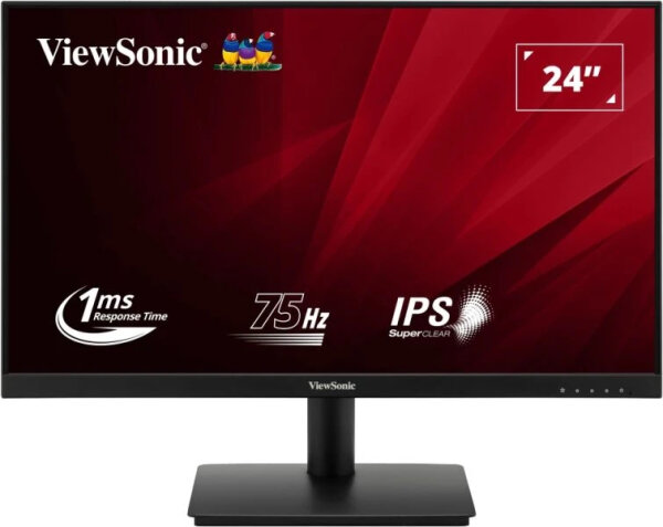 60.5cm (23.8") Viewsonic VA240-H-2 LED Monitor IPS Full-HD 16:9 HDMI/VGA 1ms
