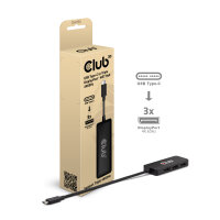 Club3D MST-Hub USB 3.2 Typ C > 3x DP       4K60Hz...