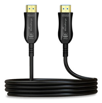 MediaRange HDMI High Speed Ethernet Kabel AOC 18Gibt/s 15m