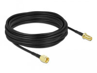 DELOCK Antennenkabel SMA Stecker zu SMA Buchse LMR/CFD100