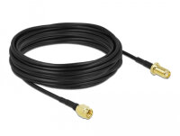 DELOCK Antennenkabel SMA Stecker zu SMA Buchse LMR 10m