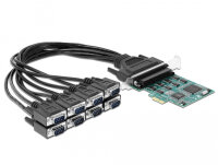 DELOCK PCI Express x1 Karte zu 8 x Seriell RS-232