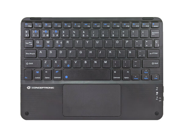 CONCEPTRONIC 10" Wireless Tastatur BT5.4   Layout ES schwarz